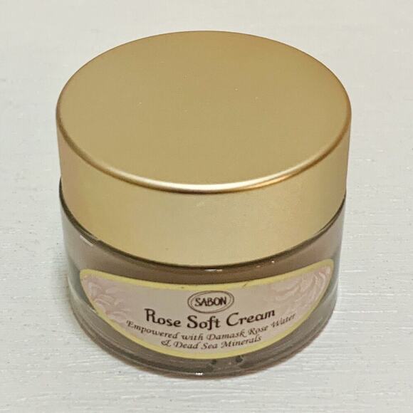 SABON Rose Soft Cream 15mL Travel Size NEW - Picture 3 of 4
